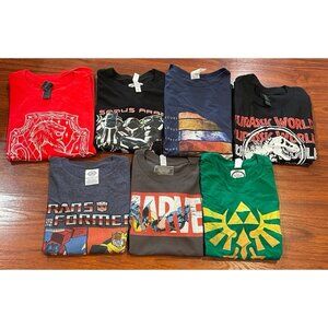 DISNEY LOT OF 7 SHIRTS SIZES SMALL